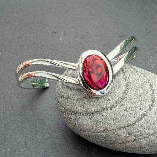 Cuff - Paua Red Cuff - 21