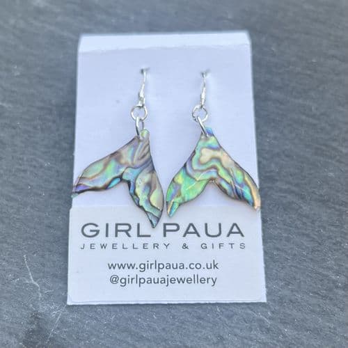 Earrings - Paua Tail PE03-TL