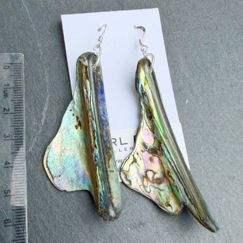 Earrings - PE02-N Paua Natural F2