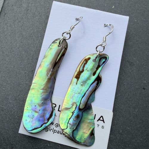 Earrings - PE02-N Paua Natural G2