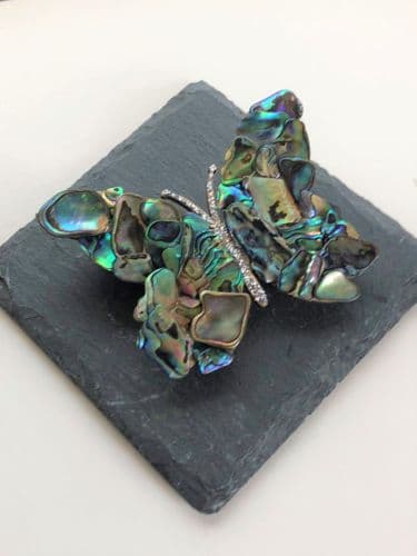 Hairclip - Butterfly Mosaic Large (10cm)