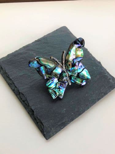 Hairclip - Butterfly Mosaic Small (6cm)