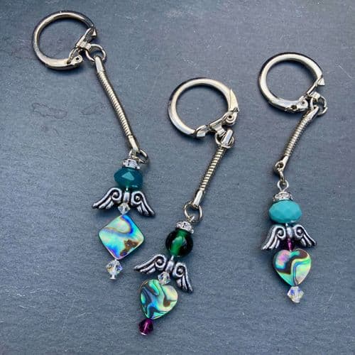 Keyring - Angel Wings (OPTION - buy more pay less!)