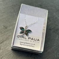 PP17 Natural Dragonfly Paua Pendant