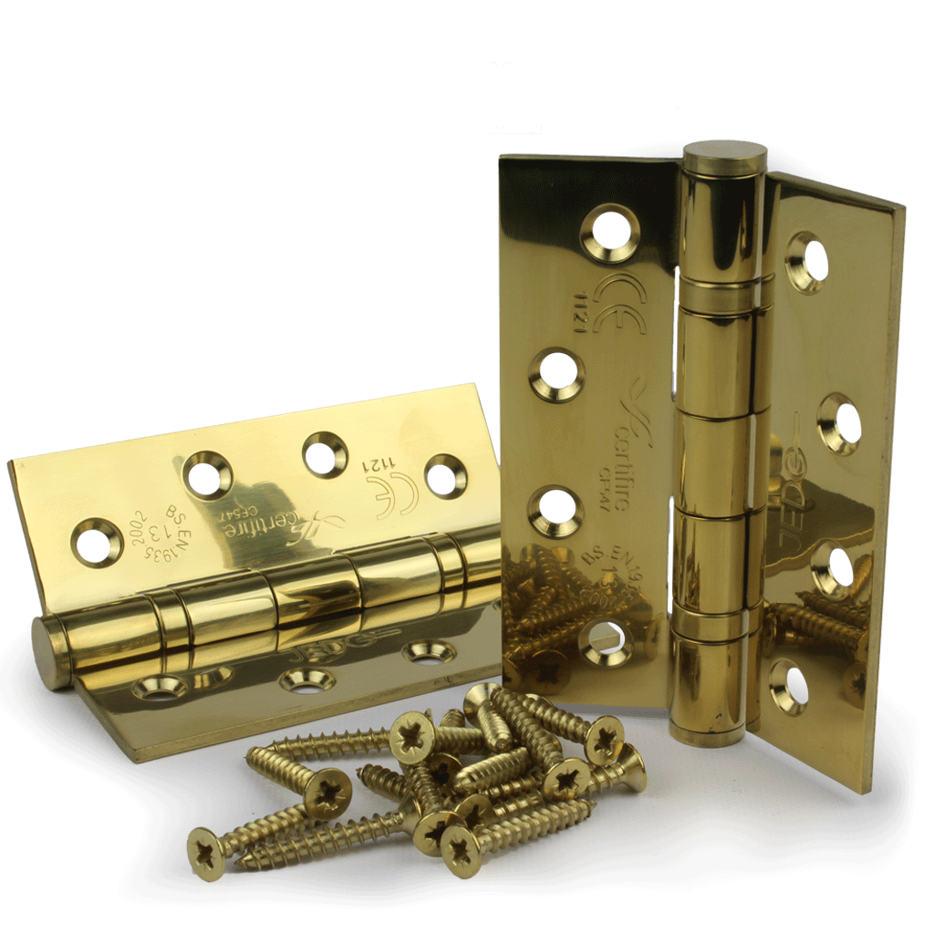 4" Fire Rated Ball Bearing Hinge Grade 13 Various Finishes