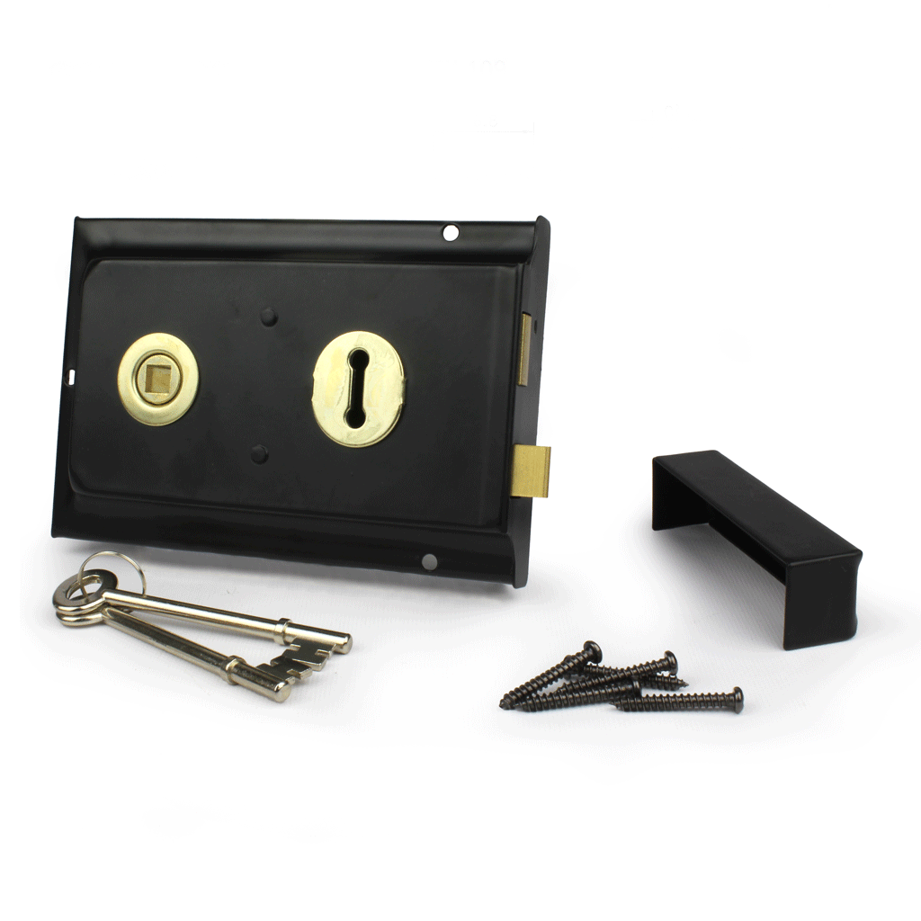 Rim Lock Black Reversible