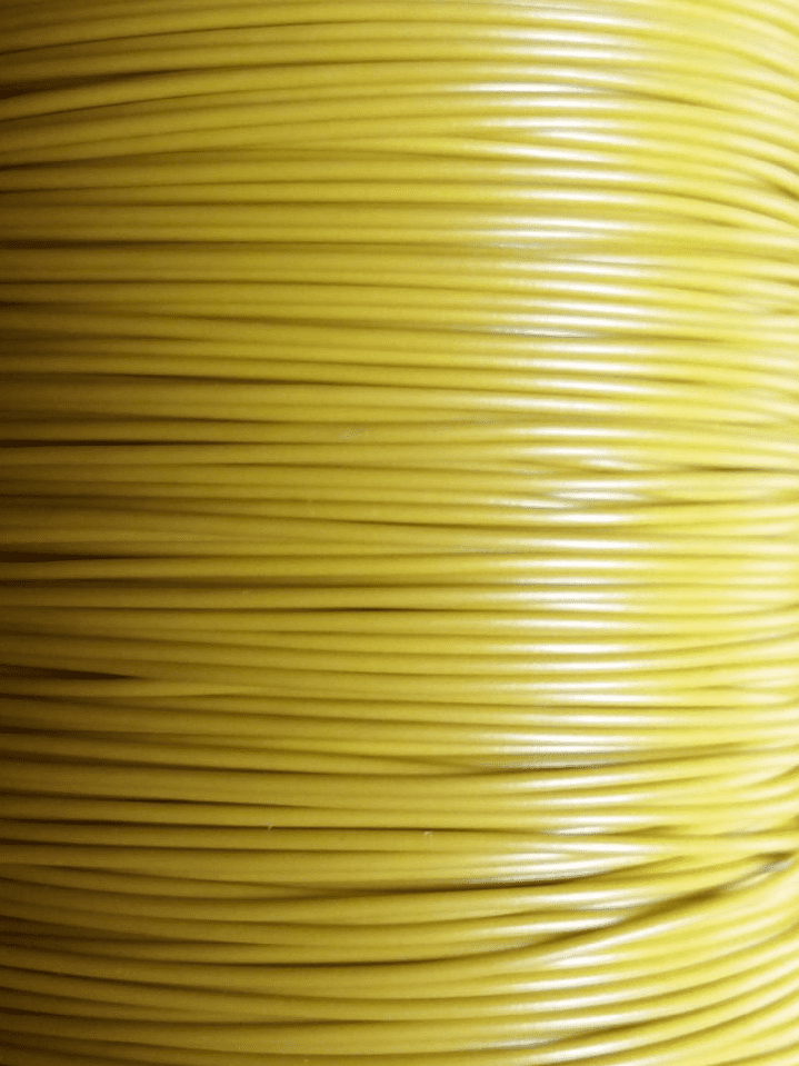 10 metres DCC Dropper wire - 16/0 2 Yellow