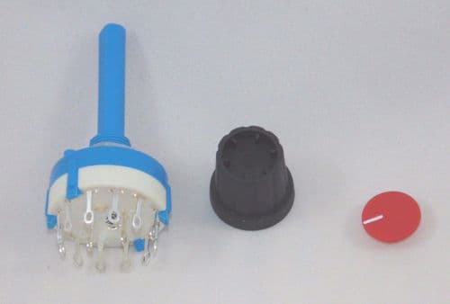 2 Pole 6 Way Rotary Switch for Multiple Controllers One Track / DC Cab Control