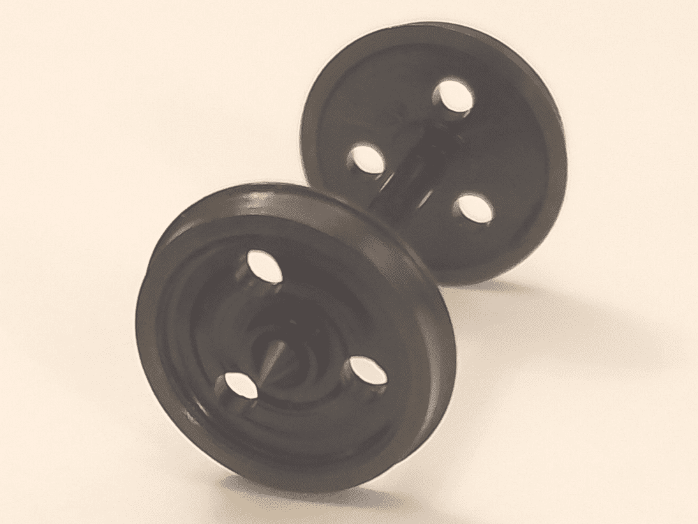 Alan Gibson P4 12mm 3 Hole Disc Wheels Part no. 4S02