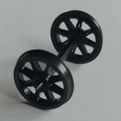 Alan Gibson P4 12mm 8 Spoke (Open) Wheels Part no. 4S01