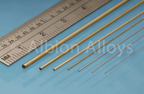 Albion Alloys Round Nickel Silver Rod