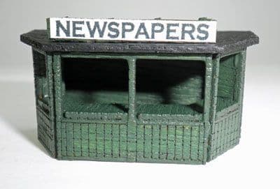 Ancorton Models N Gauge Platform Kiosk Kit