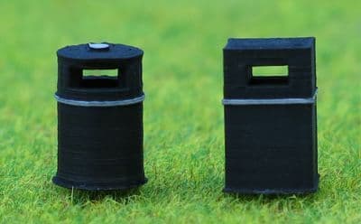 Ancorton OO Scale Modern Litter Bins