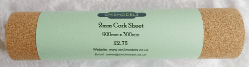 Cork Sheet 2mm
