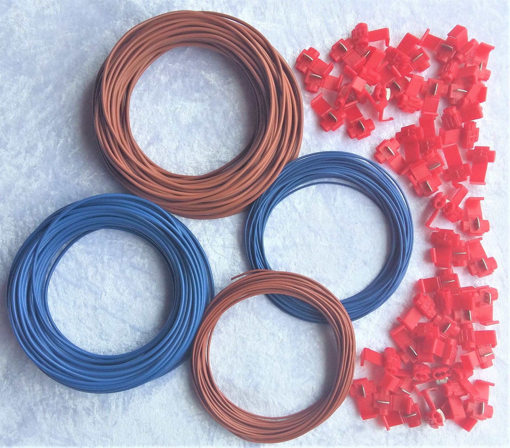 Extra Large DCC Layout Brown & Blue Wire Starter Kit - Track Bus ...
