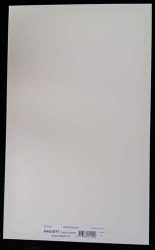 Maquett 2.0mm White Styrene Plastic Sheet