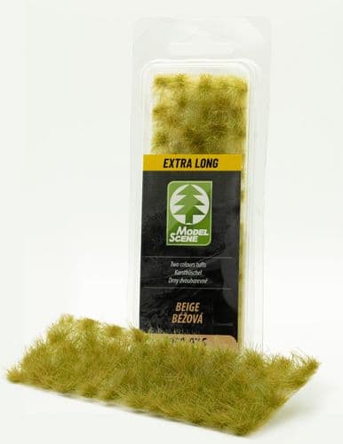 Model Scene 050-97S Two Coloured Tufts Beige Extra Long