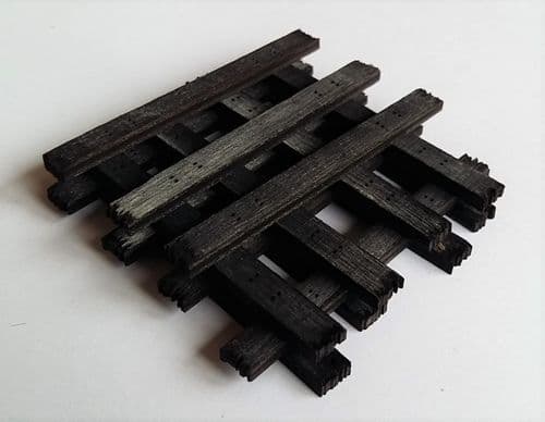 Model Scene 44502 Old Wooden Sleepers Scale O 1:45 / 1:48