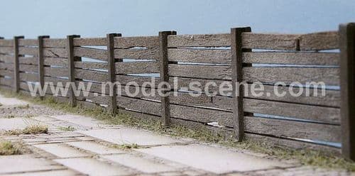 Model Scene 48801 Concrete Fence Type II (Irregular) Kit HO scale 1:72/87