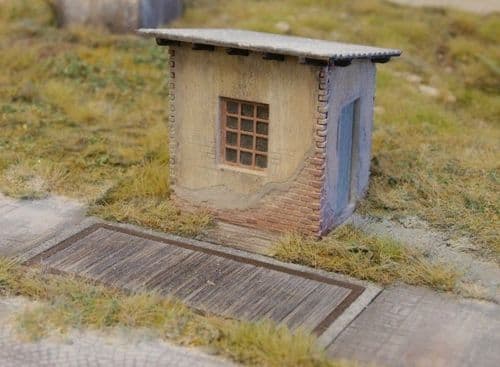 Model Scene 96504 Old Weight Station Kit Scale N 1:160