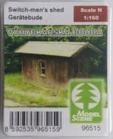 Model Scene 96515 Switch-men's Shed Kit Scale N 1:160