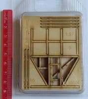 Model Scene 98526 Storage for Gas Bottles Kit Scale HO 1:87