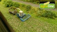 Model Scene F430 Agro Line Grass Mat Clover Blooming