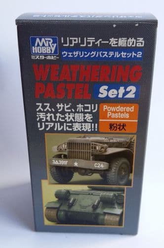 Mr Hobby PP102 Weathering Pastel Set 2