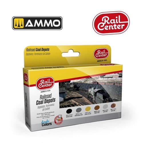 NEW MIGR1031 Coal Depots Acrylic Paint Set