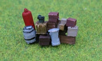 P & D Marsh OO Gauge Painted Yard Detail Set 3