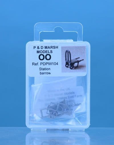P & D Marsh OO Gauge Unpainted Station Barrow