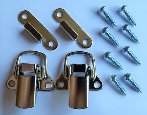 Pack of 2 Baseboard Connectors Over Centre Clasps