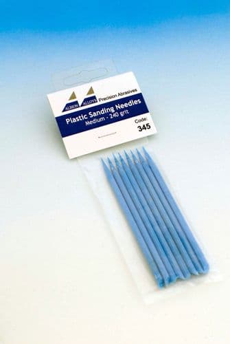 Plastic Sanding Needles Medium