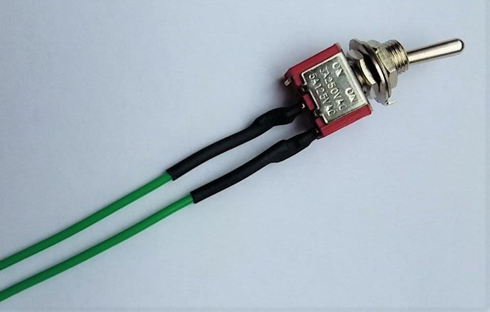 Pre Soldered SPST Switch On-Off