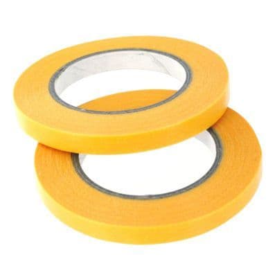 Precision Masking Tape 3mm x 18m Twin Pack