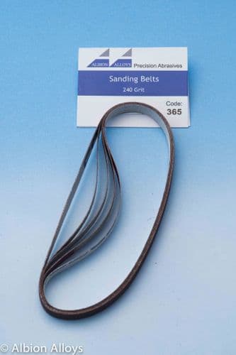 Sanding Belts 240 Grit Pack of 5