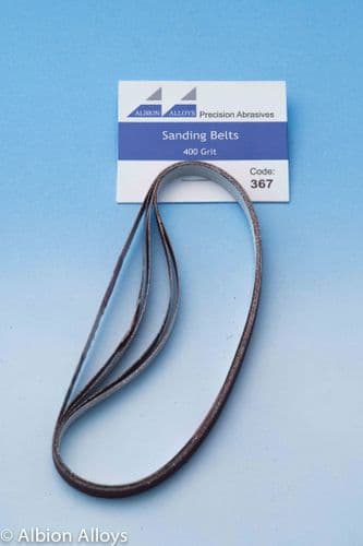 Sanding Belts 400 Grit Pack of 5