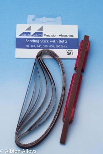Sanding Stick with Belts