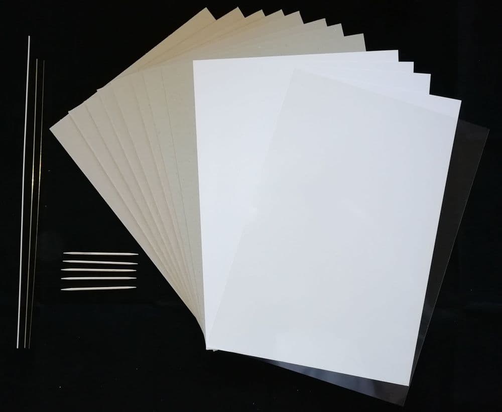 T030d Scalescenes Small Fishing Boats Card Pack