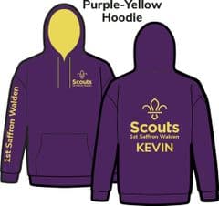1st Saffron Walden Scout Group Adult Hoodie (JH003)