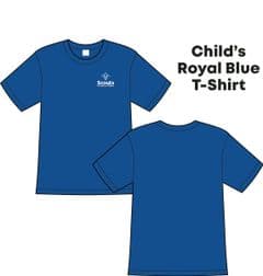 1st Saffron Walden Scout Group -  Kids Cotton T-Shirt (SS031)