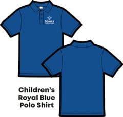 1st Saffron Walden Scout Group  Kids Poly/Cotton Polo Shirt (SS417)