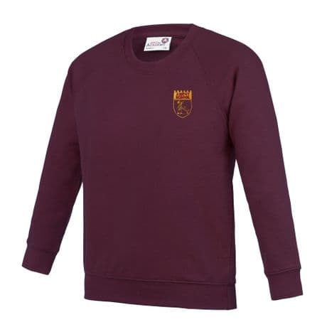 AC01J Sweatshirt - Burgundy - Anstey