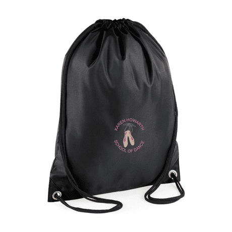 BG005 Gym Bag - Karen Howarth - Black