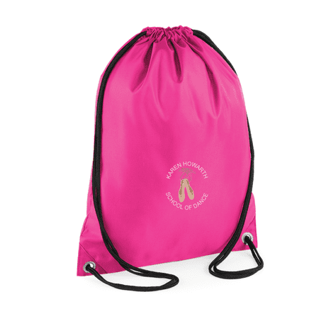 BG005 Gym Bag - Karen Howarth - Hot Pink