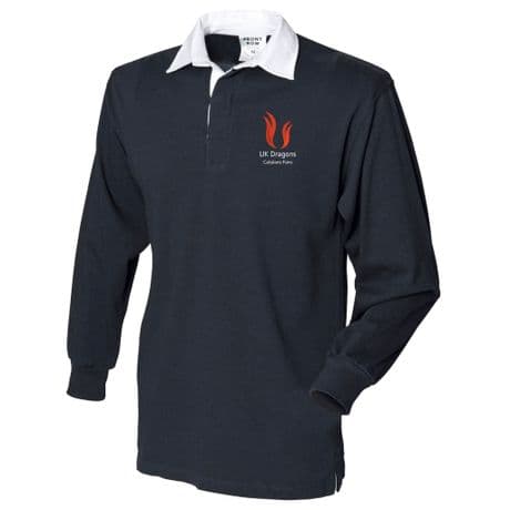 FR01M - UK Dragons Rugby Shirt - Black