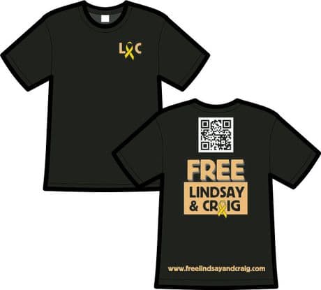 Free Lindsay & Craig T-Shirt