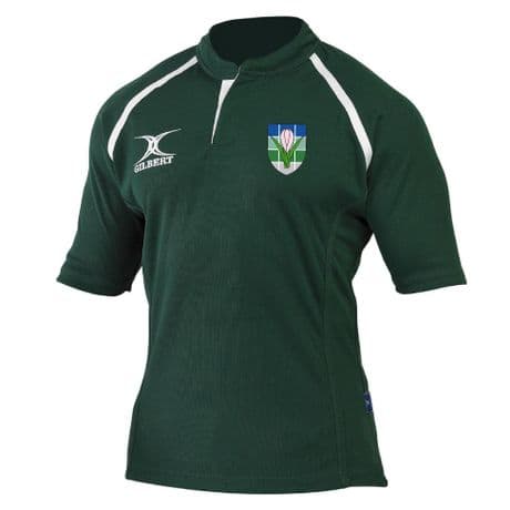 Gilbert Xact Rugby Shirt - Green - SWCH Sport