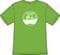 JC001 Male Performance T-shirt - Flitch Green Runners - Lime Green