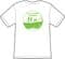 JC001 Male Performance T-shirt - Flitch Green Runners - White